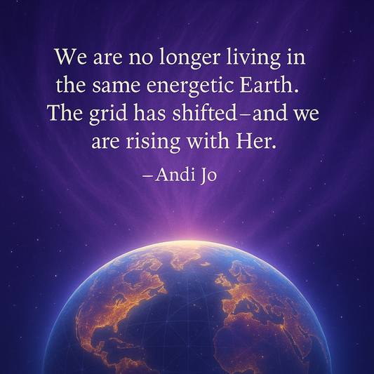 The Grid is Shifting: How the Earth Is Rising and So Are We