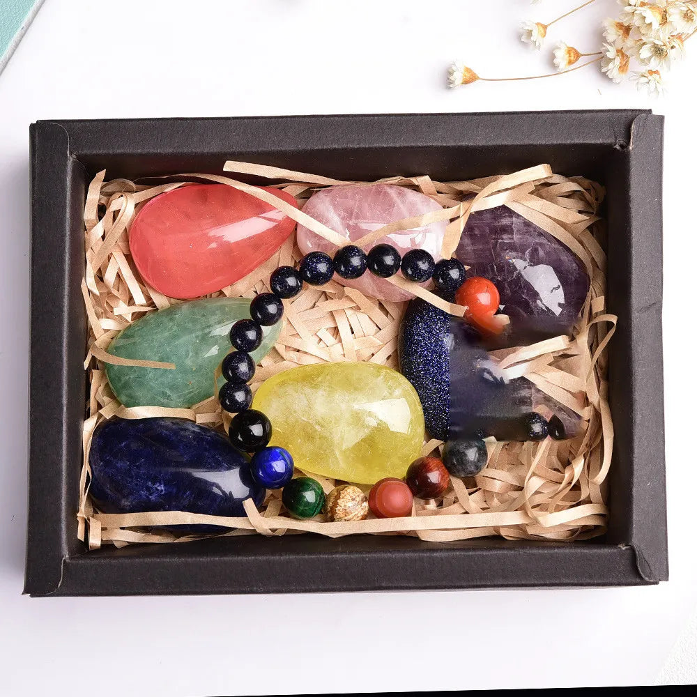 F.L.O.W. © Amethyst Natural Crystal Exquisite Gift Box