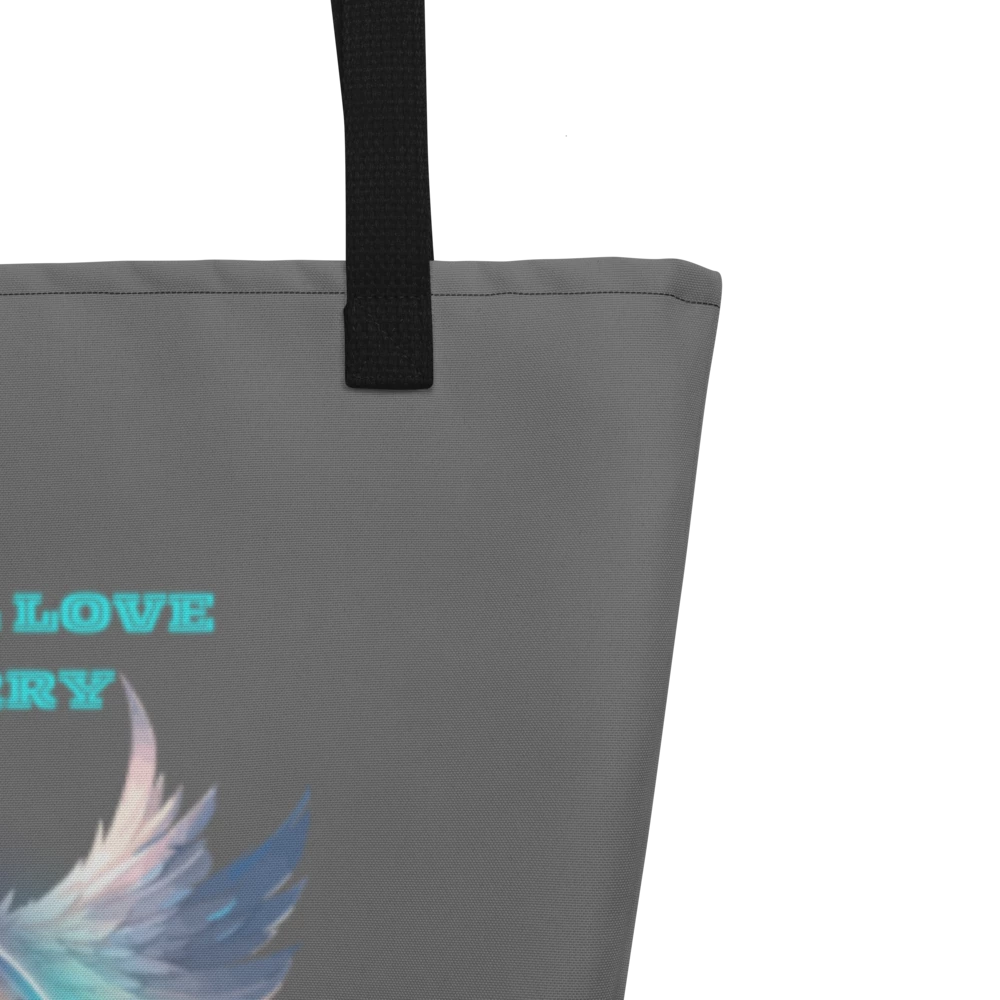 F.L.O.W. © Large Tote Bag w/ Pocket
