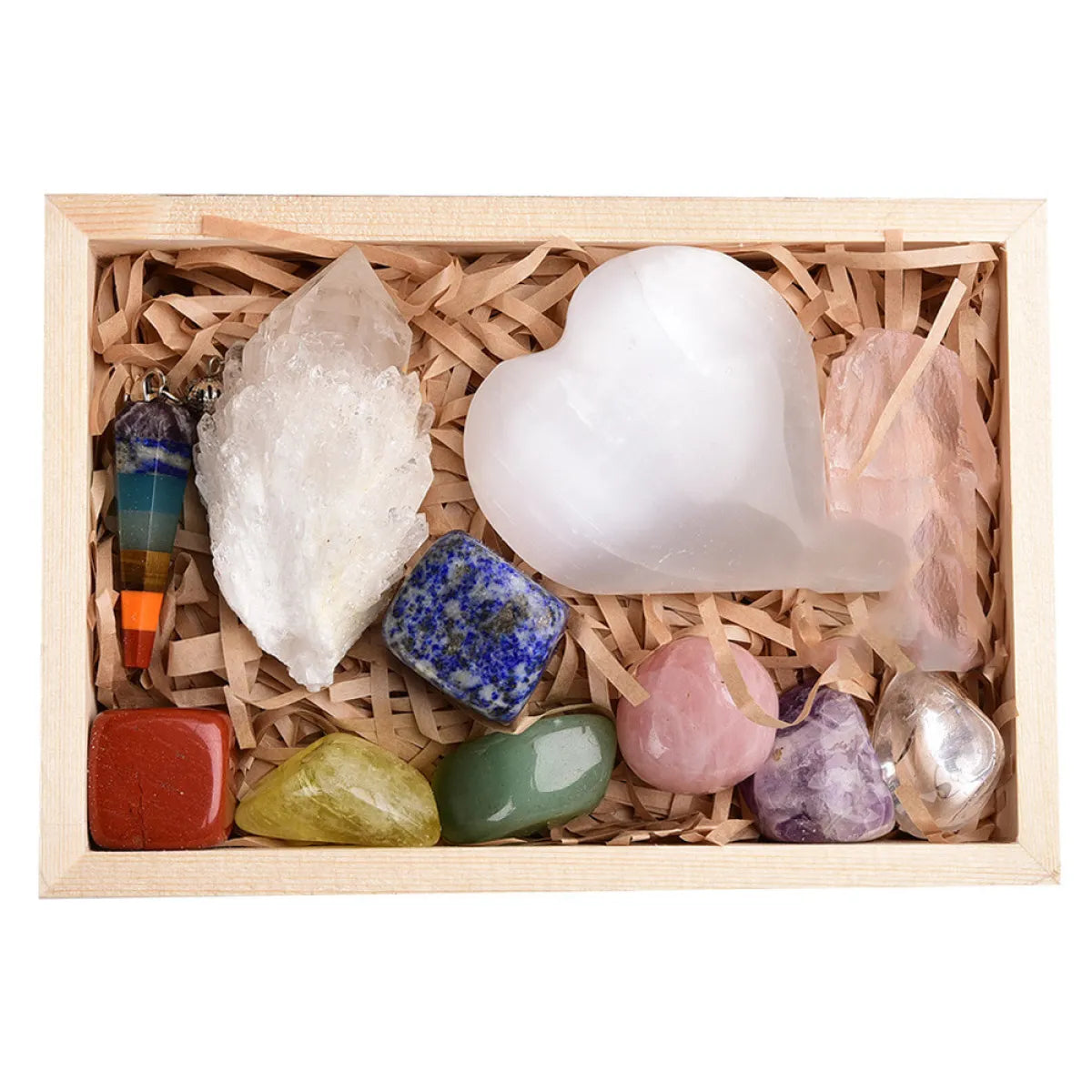 F.L.O.W. © Amethyst Natural Crystal Exquisite Gift Box