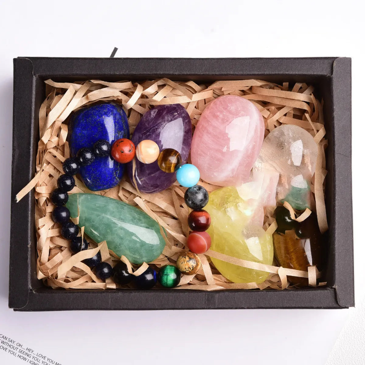 F.L.O.W. © Amethyst Natural Crystal Exquisite Gift Box