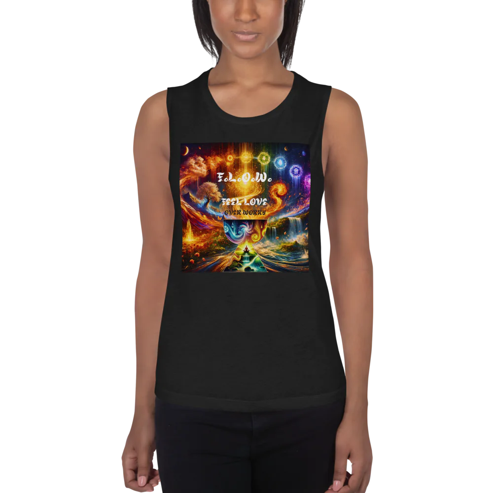 F.L.O.W.© LADIES MUSCLE TANK TOP