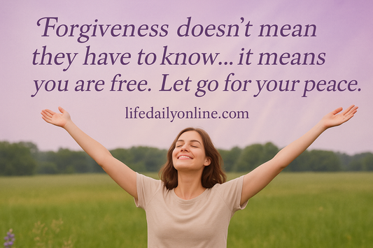 🌿Forgiveness Is for Your Peace 🌿