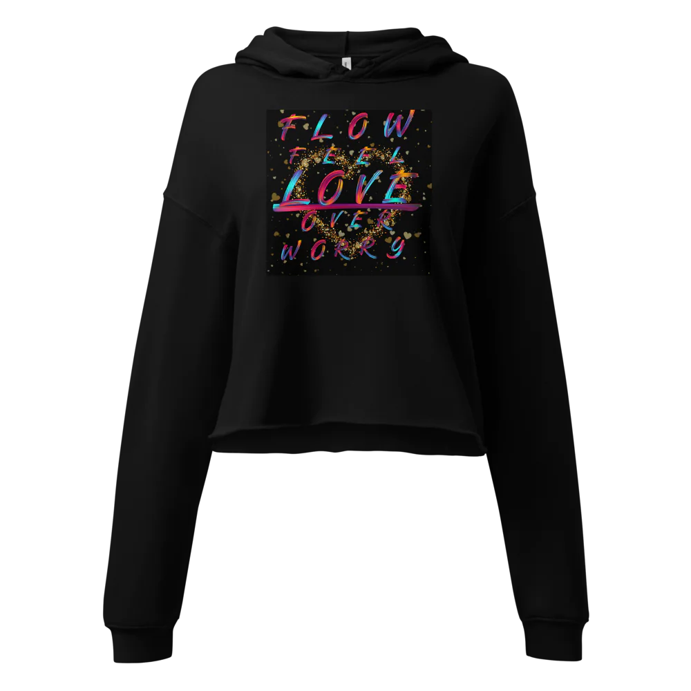 F.L.O.W. © Women's Cropped Hoodie