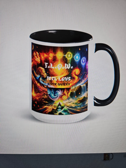 F.L.O.W. © MUG WITH BLACK INSIDE