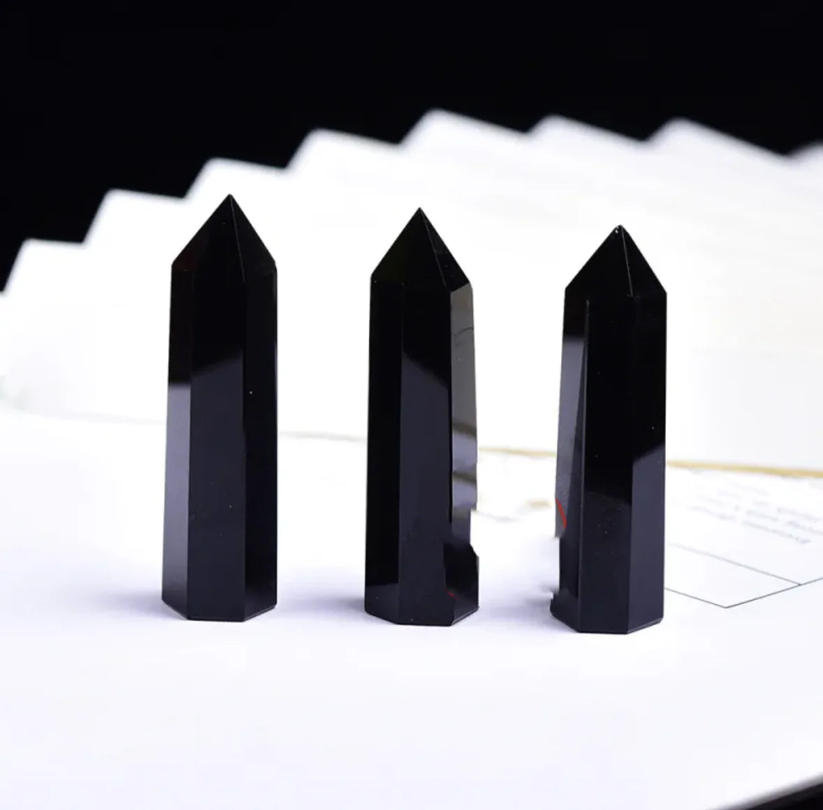 F.L.O.W. © Six-Sided Crystal Energy Column