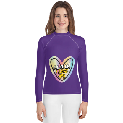 F.L.O.W. © Youth Rash Guard