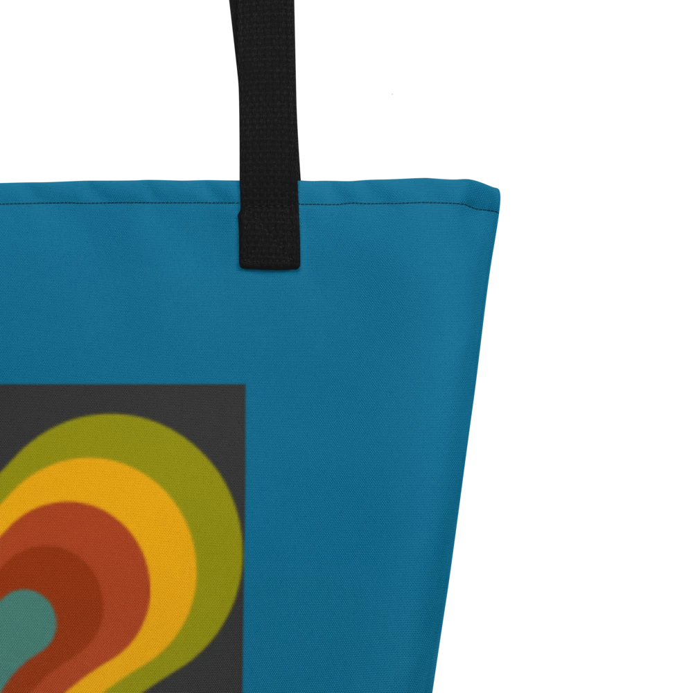 F.L.O.W. © Large Tote Bag w/ Pocket