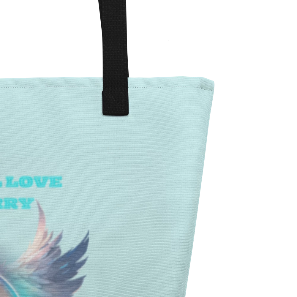 F.L.O.W. © Large Tote Bag w/ Pocket