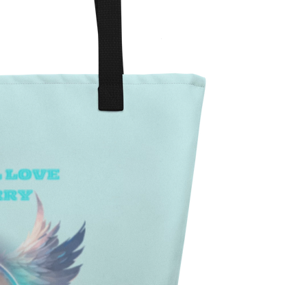 F.L.O.W. © Large Tote Bag w/ Pocket