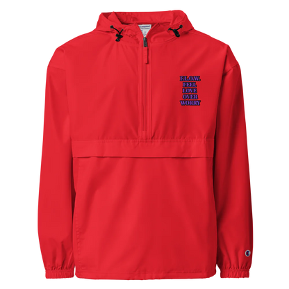 F.L.O.W. © Embroidered Champion Packable Jacket
