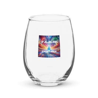 F.L.O.W. © Wine Glass (15 oz)