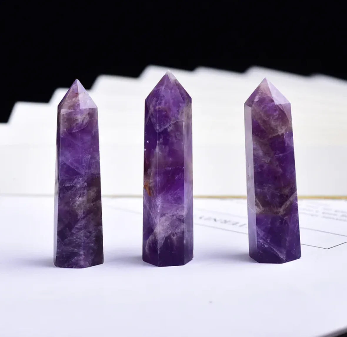 F.L.O.W. © Six-Sided Crystal Energy Column
