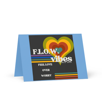 F.L.O.W. © BLANK Greeting Card