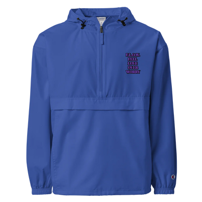 F.L.O.W. © Embroidered Champion Packable Jacket