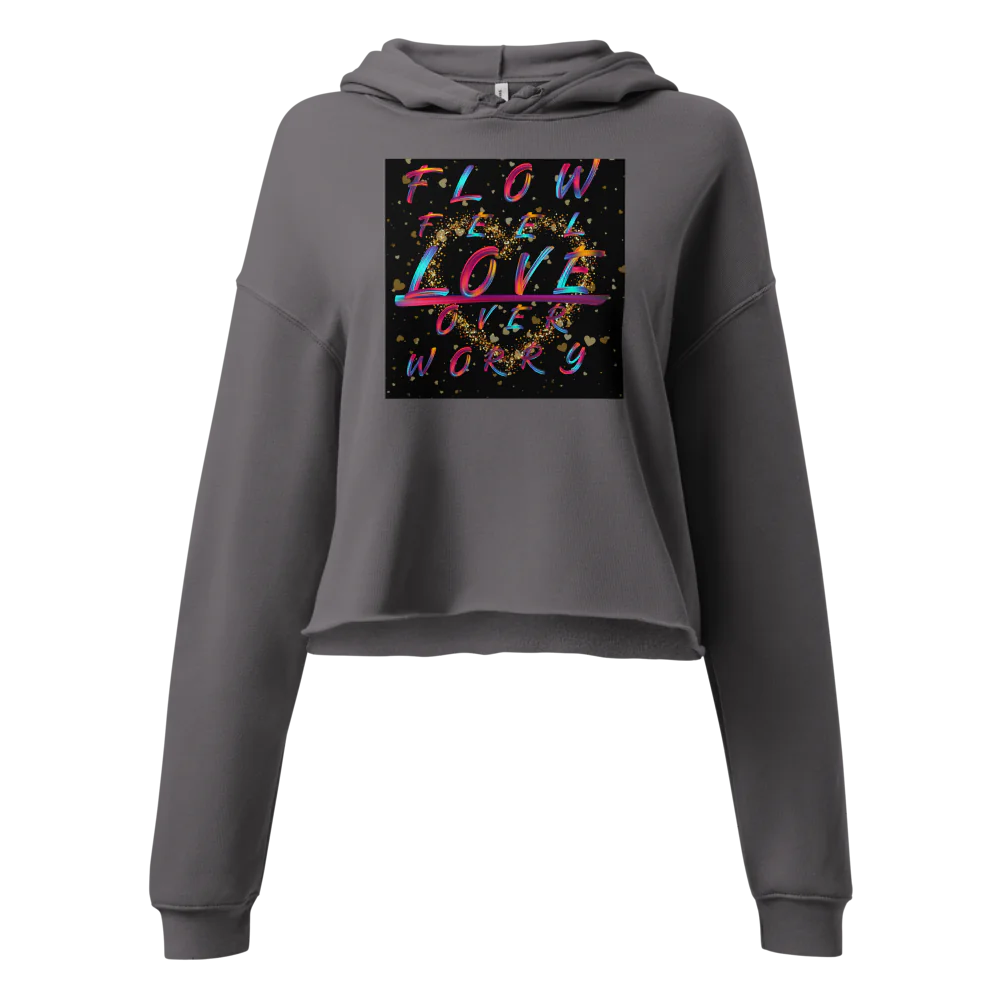 F.L.O.W. © Women's Cropped Hoodie