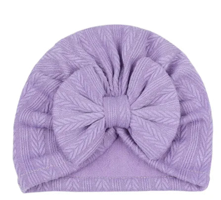 Baby Beanie Cap with Bow