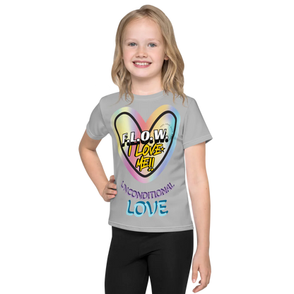F.L.O.W. © Kids Crew Neck T-Shirt