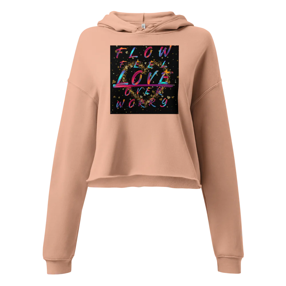 F.L.O.W. © Women's Cropped Hoodie