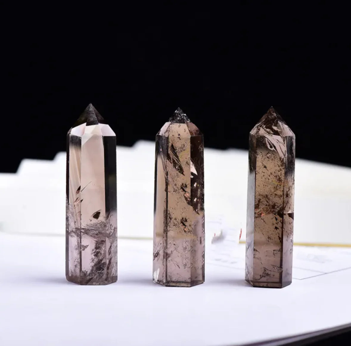 F.L.O.W. © Six-Sided Crystal Energy Column