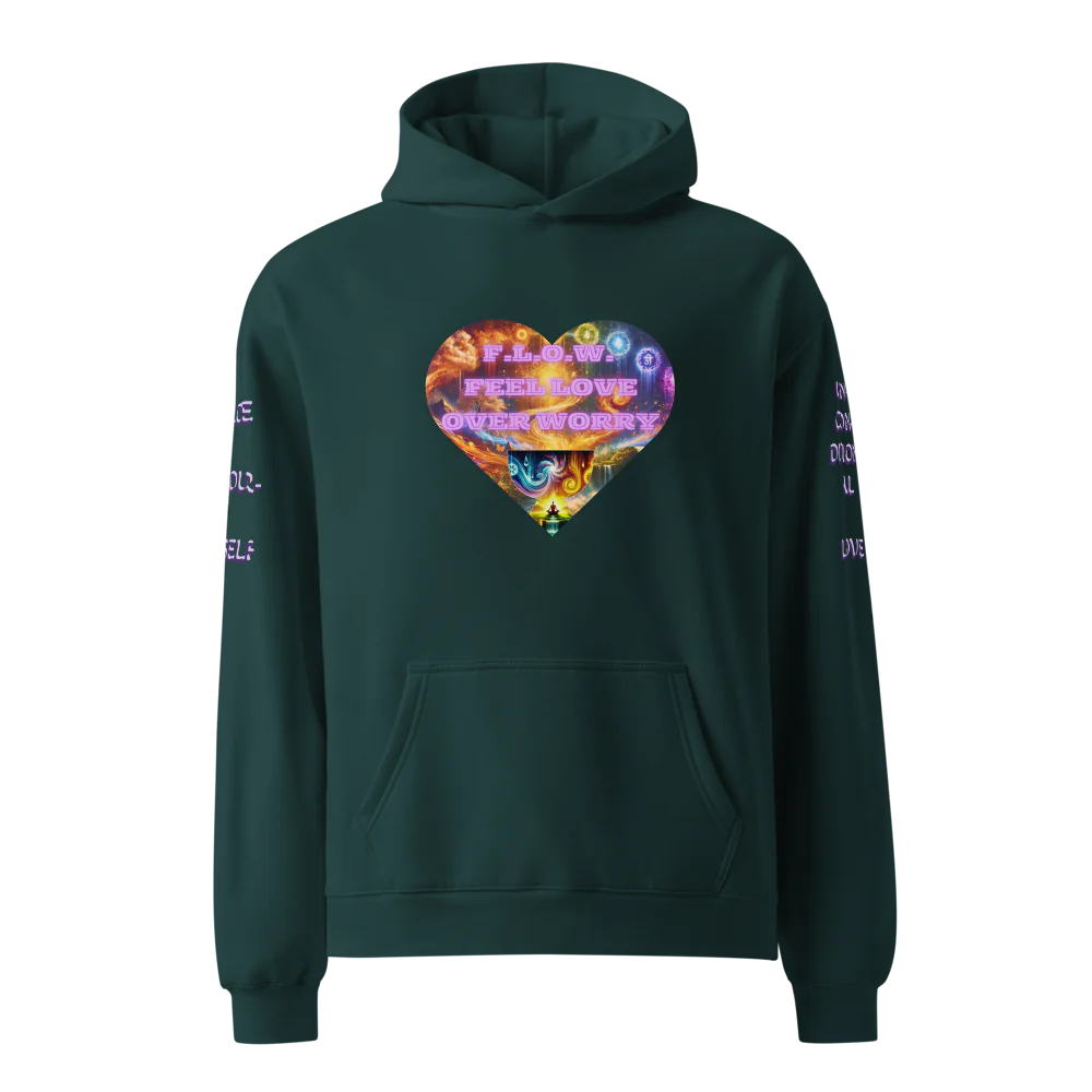 F.L.O.W. © Unisex Oversized Hoodie