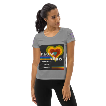 F.L.O.W. © Women's Athletic T-Shirt