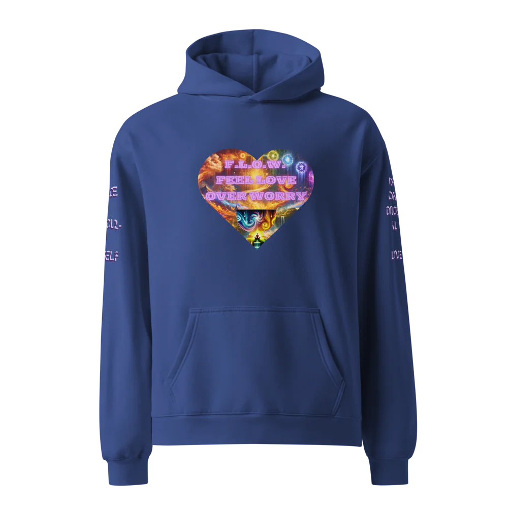 F.L.O.W. © Unisex Oversized Hoodie