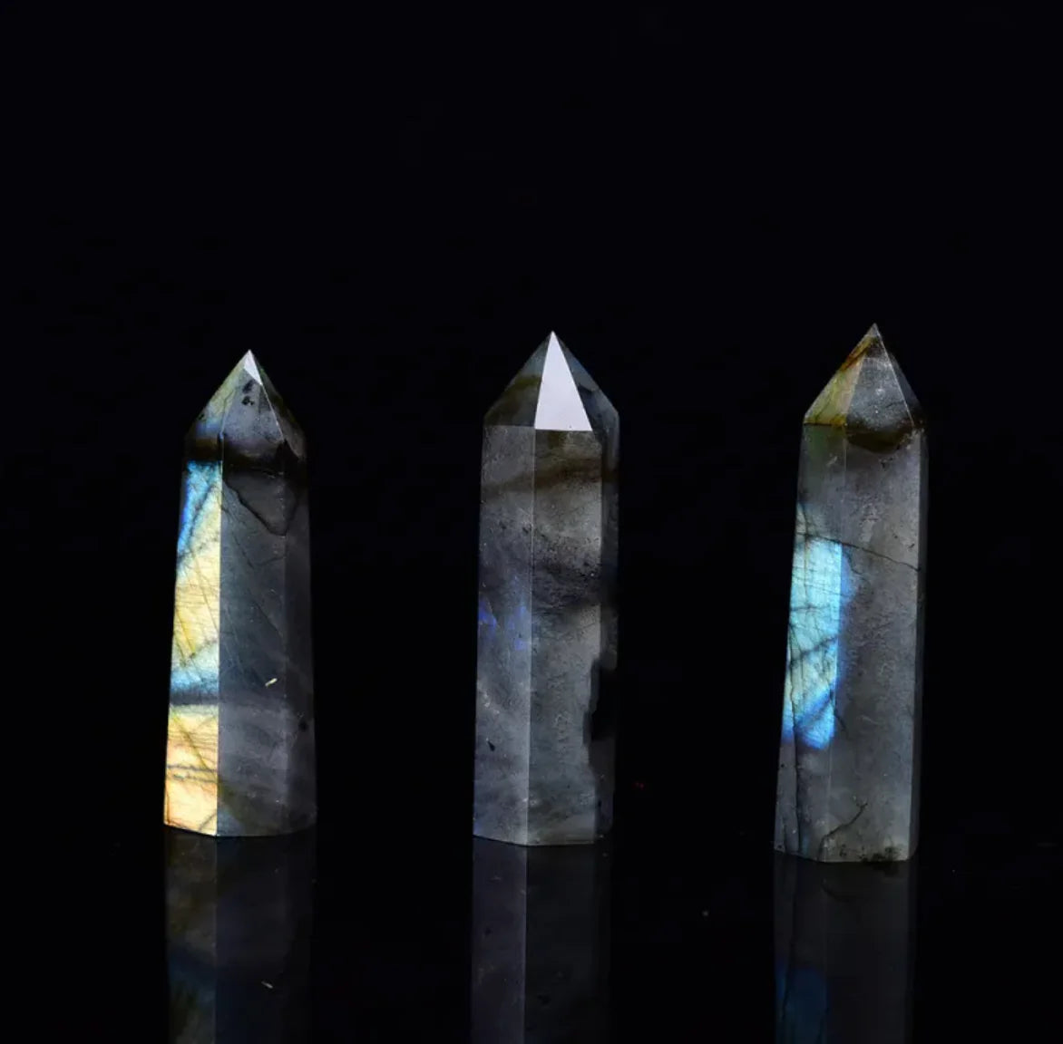 F.L.O.W. © Six-Sided Crystal Energy Column