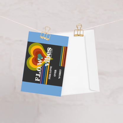 F.L.O.W. © BLANK Greeting Card