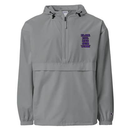 F.L.O.W. © Embroidered Champion Packable Jacket